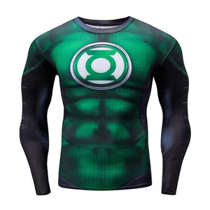 Compression Shirt Workout Training Fitness Men Cosplay Rashgard Plus Size Bodybuilding T shirt 3D Printed Superman Tops For Male