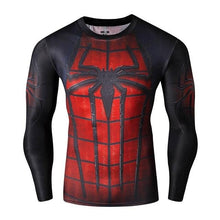 Load image into Gallery viewer, Compression Shirt Workout Training Fitness Men Cosplay Rashgard Plus Size Bodybuilding T shirt 3D Printed Superman Tops For Male